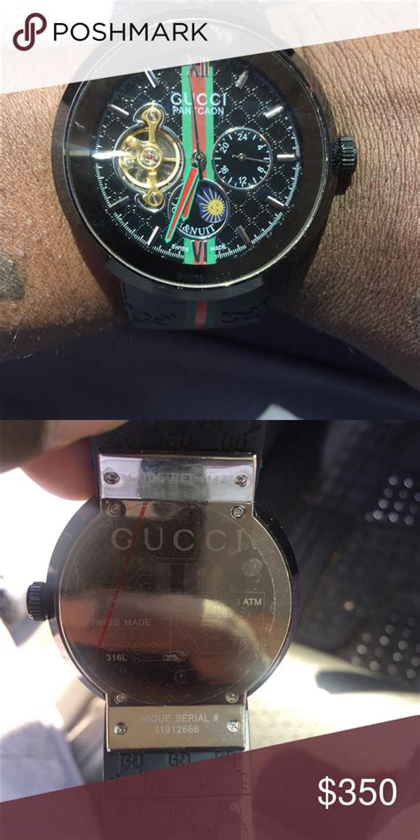 gucci watch real or fake|check gucci watch serial number.